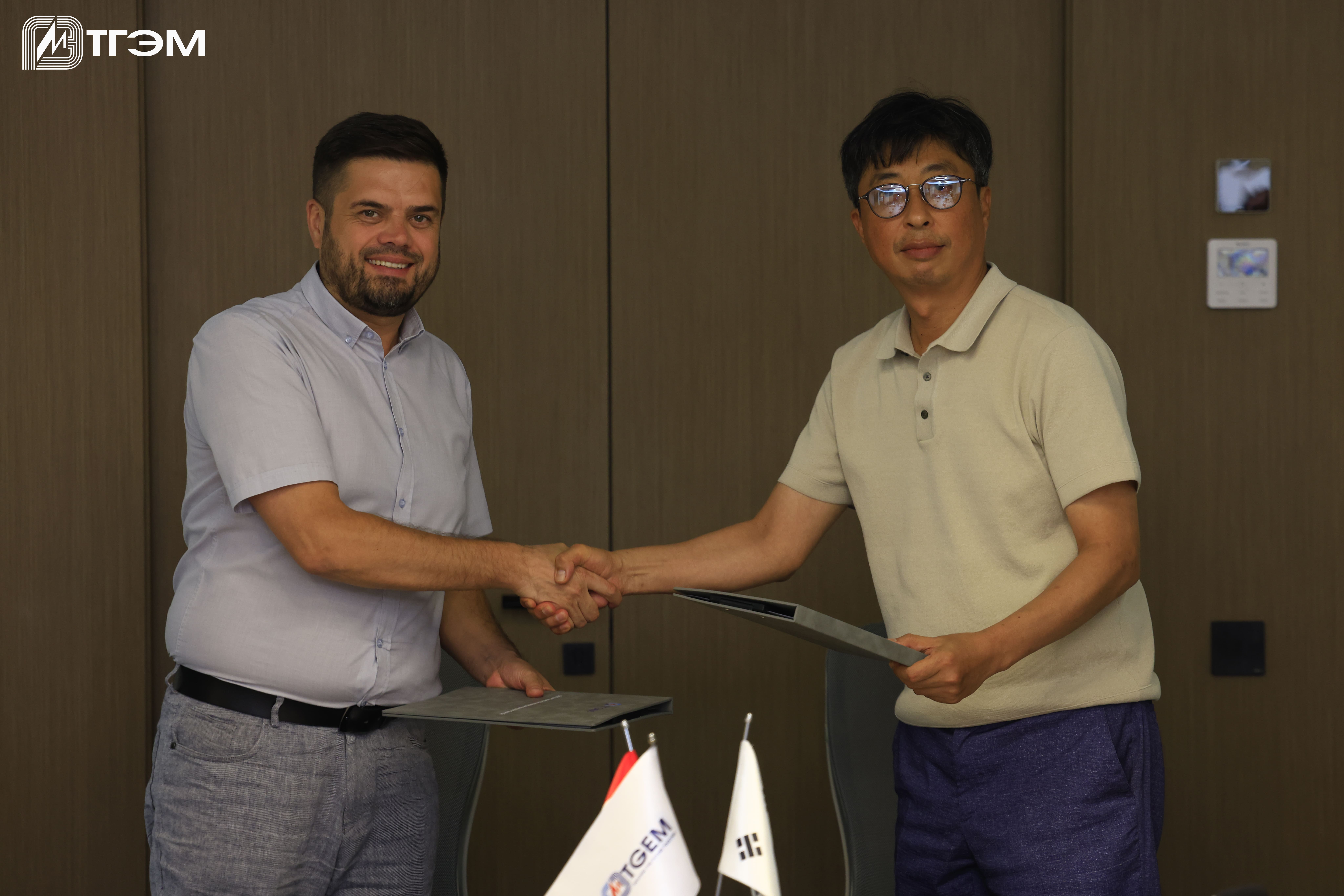 ТГЭМ подписал контракт с компанией HRE Co. Ltd.